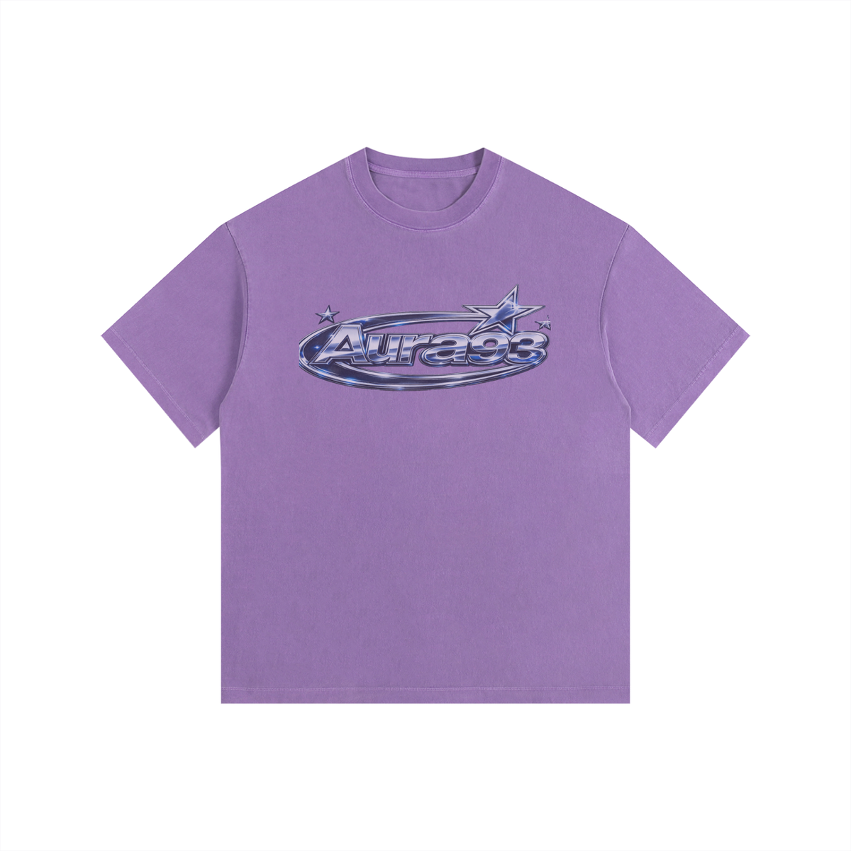 Aura93. Vintage Chrome  Tee