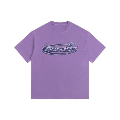Aura93. Vintage Chrome  Tee