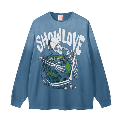 Show Love  Washed Long Sleeve