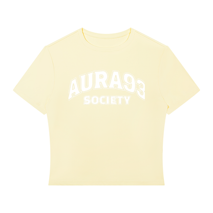Aura93 Core Crop Tee