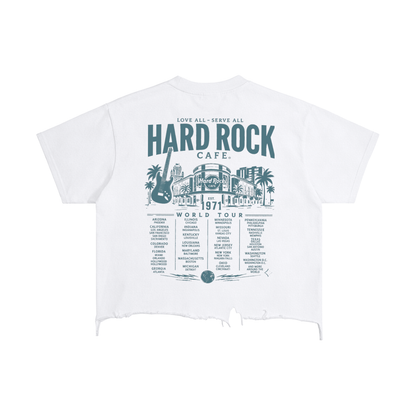 Hard Rock Aura Distressed  T-Shirt