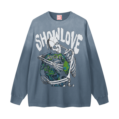 Show Love  Washed Long Sleeve