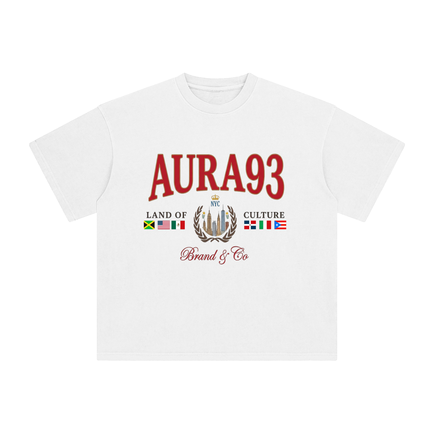 Land Of The Culture  Washed T-Shirt