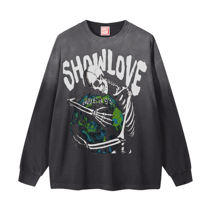 Show Love  Washed Long Sleeve