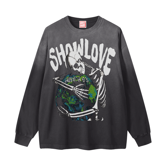 Show Love  Washed Long Sleeve