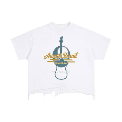 Hard Rock Aura Distressed  T-Shirt